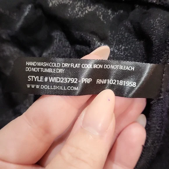 Dolls Kill Widow Mini Dress - Picture 11 of 11